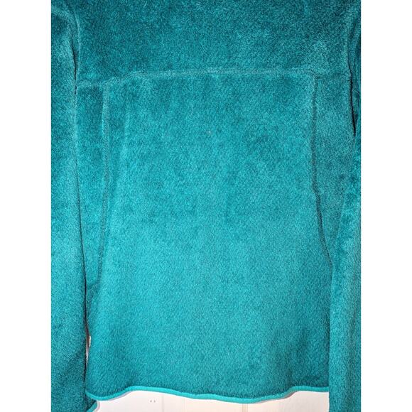Patagonia Fleece Sweater Women's Size Medium M Re-Tool Polartec Teal Blue - Picture 11 of 11